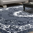 thumbnail image 5 of BNM Seraphina Traditional Non-Slip Indoor Area Rug, Grey, 5 of 5