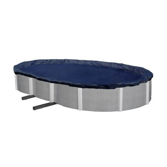 NEW Swimline 15x30 Oval Above Ground Leaf Cover 3) Winter Closing Air Pillows