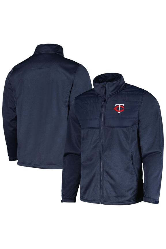 Men's Dunbrooke  Heather Navy Minnesota Twins Explorer Full-Zip Jacket