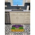 thumbnail image 3 of Carolines Treasures 8385RUG Mardi Gras Machine Washable Memory Foam Mat, 3 of 4