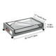thumbnail image 5 of Caja De Almacenaje Bajo La Cama Con Ruedas, Organizador Rodante Extraíble, Cesta De Tela De Gran Capacidad, Ventana Transparente, Ruedas Con Freno, Diseño Plegable, Ahorra Espacio En El Armario, 5 of 9