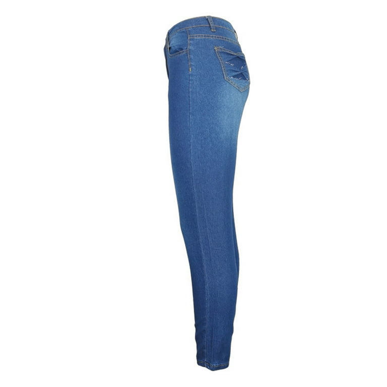 Augper No nonsense Stretch Denim Leggings for Women Comfortable