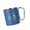 Blue, variant on CEORPER Portable Metal Coffee Mug Compact Camping Drinkware Travel Cup With Handle
