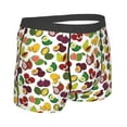thumbnail image 2 of KLL Colorful Fruits Men's Cotton Boxer Briefs Underwear-Medium, 2 of 8