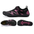 thumbnail image 5 of Dakaela Water Shoes for Men Women Swim Beach Hiking Barefoot Socks Quick Dry Aqua Sneakers Pink 6.5, 5 of 7