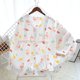 thumbnail image 1 of Pijamas de maternidad preparto y posparto primavera/verano otoño ropa de confinamiento de gasa transpirable absorbente de sudor, 1 of 5