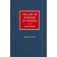 thumbnail image 1 of Pre-Owned The Law of Evidence in Virginia (Hardcover) 9780327162919, 1 of 1