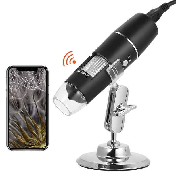 1000X Grossissement USB Microscope Numérique avec Loupe de Support