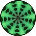 thumbnail image 1 of Ahgly Company Machine Washable Indoor Round Transitional Dark Forest Green Area Rugs, 6' Round, 1 of 7