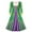 Winifred Green, variant on KAWELL Halloween Girls Witch Winifred Dress Up Carnival Party Sarah Mary Sanderson Sisters Witch Cosplay Costume