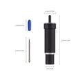 thumbnail image 2 of Black Deep Cut Blade with Hosing and Storage Box Compatible with MakerExploreExplore OneExplore AirExplore Air2Cricut Maker 3Maker Aosry Suitable for Thick Material Craft Foam Chipboard Leat, 2 of 7