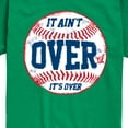 thumbnail image 3 of Instant Message - It Ain't Over Baseball - Youth Short Sleeve Tee, 3 of 6