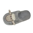 thumbnail image 4 of CHUMUD Women's Cute Sheep Fluffy Memory Foam House Flat Slippers Winter Warm Plush Anti-Slip Slipper for Indoor & Outdoor, 4 of 8