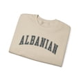 thumbnail image 3 of Albanian Sweatshirt Gifts Crew Neck Shirt Long Sleeve Unisex, 3 of 7