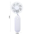 thumbnail image 3 of Tuphregyow Fan For Office,Bedroom, Home New Fan Winding On Your Body Rechargeable Mini Portable Outdoor, Handy To Take Charging Bank Small Fan, Usb Lightweight Fan, 3 of 8