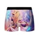 thumbnail image 4 of Calzoncillos tipo bóxer elásticos de seda de leche transpirables de la Liga de Leyendas del juego caliente Calzoncillos tipo bóxer 3D para hombre, 4 of 5