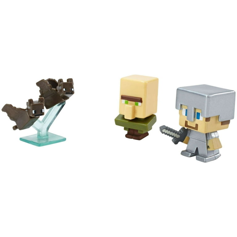 その他 McKids 3 Pack Figure Set Minecraft Mini Figure 3-Pack H (Series 2) - Walmart.com
