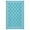 Light Blue, variant on HOMERRY Geometric Moroccan Outdoor Rug Straw Plastic Area Rug for Balcony Pool RV Waterproof Reversible Carpet, Light Blue, 9'x 12'