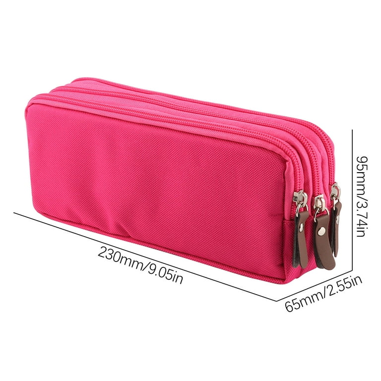 Extended Multi-layer Stationery Bag Three-layer Pencil Case Small Fresh  Candy Color Three-layer Pencil Box School Supplies