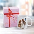 thumbnail image 4 of Cavalier King Charles Spaniel Dog Pet Mug,Personalized Coffee Mug Gifts For Mom Dad Dog Lovers, Custom Dog Mug,Dog Ceramic Mug Tea Cup 11oz, 4 of 8