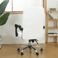thumbnail image 7 of Computer  Chair Cover  Durable Zipper  Washable Removable Spandex Rotating  Chair Slipcovers Anti- Soft Desk Chair Seat  Pets, 7 of 7