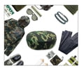 thumbnail image 2 of Cateissary Funda de silicona con hebilla para AirDots, funda protectora de silicona con patrón de camuflaje para Redmi AirDots, funda inalámbrica con Cables de audio/vídeo camuflaje verde, 2 of 6