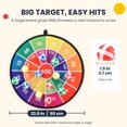 thumbnail image 2 of TiokMc Dart Board Game for Kids, Indoor & Outdoor Fun, Classic Backyard Toy with 16 Sticky Balls, Safe and Interactive Family Party Game for Boys, Girls, Teens Ages 3+, 2 of 8
