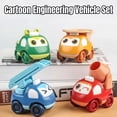 thumbnail image 2 of Cute cartoon engineering team inertia cartoon car model boy toy boutique toy, 2 of 4