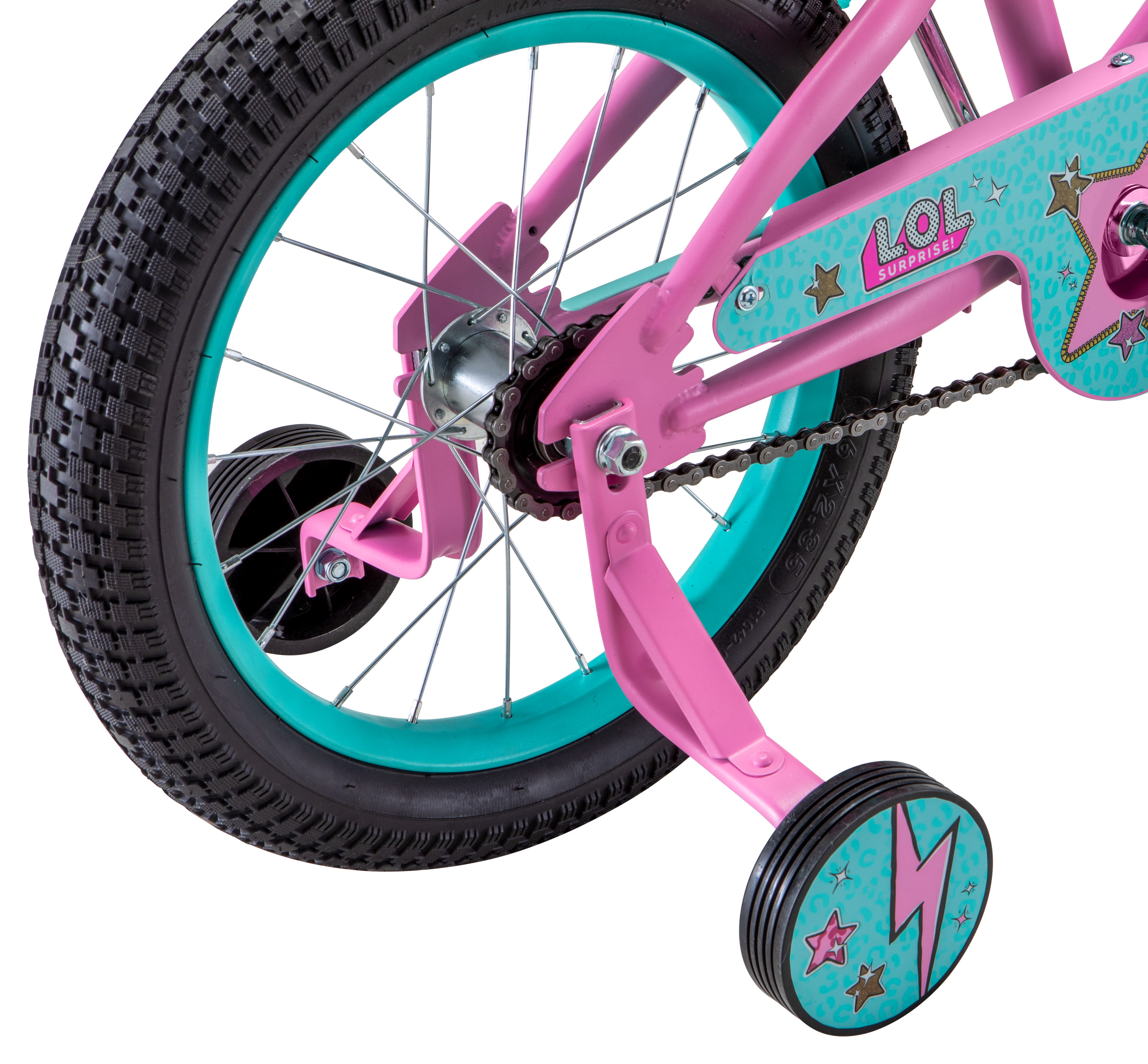 LOL Surprise kids bike, 16-inch wheel, Girls, Pink - image 3 of 9