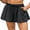 Black, variant on Sociala Womens Quick Dry Beach Swimshorts Drawstring Swim Trunks with Pockets
