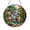 Acrylic 3.5 Inch, variant on Forest Waterfall Stained Glass Style Suncatcher Window Hanging, Lush Green Woodland Landscape Window Decor, Nature Inspired Decorative Glass Art Panel, Scenic River and Waterfall Window Accent