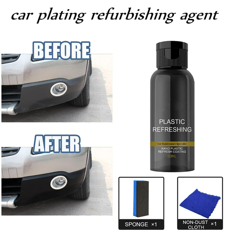 Car Accessories Plastics Restore Polish Coating Agent Clean Repair Refresh  Spray