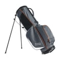 thumbnail image 2 of Izzo Golf Ultra-Lite Stand Bag - Grey/Orange, Only 3.2 lbs, 2 of 9