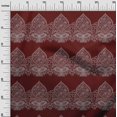 thumbnail image 2 of oneOone Viscose Chiffon Fabric Leaves & Floral Block Decor Fabric Printed BTY 42 Inch Wide, 2 of 4