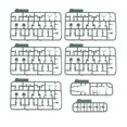 thumbnail image 2 of 1 1/35 plástico 5 uds modelo Kit infantería decoración sin para decoración de de arena DIY bloques sin ensamb, 2 of 9