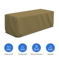 thumbnail image 3 of Covers & all Rectangle Fire Pit Cover with Elastic, 160 GSM Duro Pro Breathable Non-Woven Fabric, Waterproof UV & Weather Resistant, Patio Lawn Garden Backyard Outside (32"L X 22"W X 17"H, Brown), 3 of 7