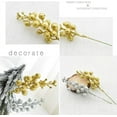 thumbnail image 4 of TETOU 14 Packs Gold Christmas Glitter Berries Stems,7.8 Inch Artificial Christmas Picks for DIY Xmas Tree Wreath Garland Holiday Home Indoor Winter Decoration, 4 of 7