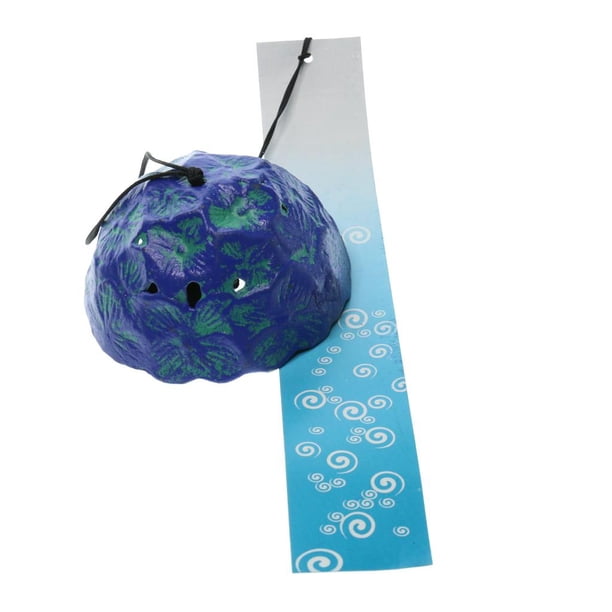 Campanas de Viento Japonesas Nanbu Furin, Regalo para Cumpleaños, Día de San Valentín, Decoración para El Hogar, Cocina, Jardín, Ventana 4 Macarena Campana de viento japonesa de Furin