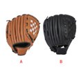 thumbnail image 4 of Soidarity Béisbol PU Guante de cuero Deportes al aire libre Béisbol Softbol Práctica Entrenamiento Guante Deportes Equipo Béisbol negro 12.5 pulgadas Soidarity OD000036-06B, 4 of 6
