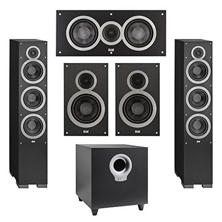 Elac 5 1 System With 2 Debut F6 Floorstanding Speakers 1 Debut