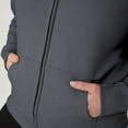 thumbnail image 4 of Hanes EcoSmart Women's Full-Zip Fleece Hoodie, 4 of 6