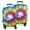 Rainbow Tie Dye, variant on Colorful Tie Dye Wave Pattern Luggage Cover Fashion Suitcase Cover Baggage Covers Fit 25-28 Inch Luggage (Go Travel)