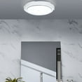 thumbnail image 3 of Naiovety Lámpara de techo alimentada por energía Solar, mando a distancia, recargable, sellado, para dormitorio, balcón, luz a Iluminación y accesorios 200M 80W, 3 of 6