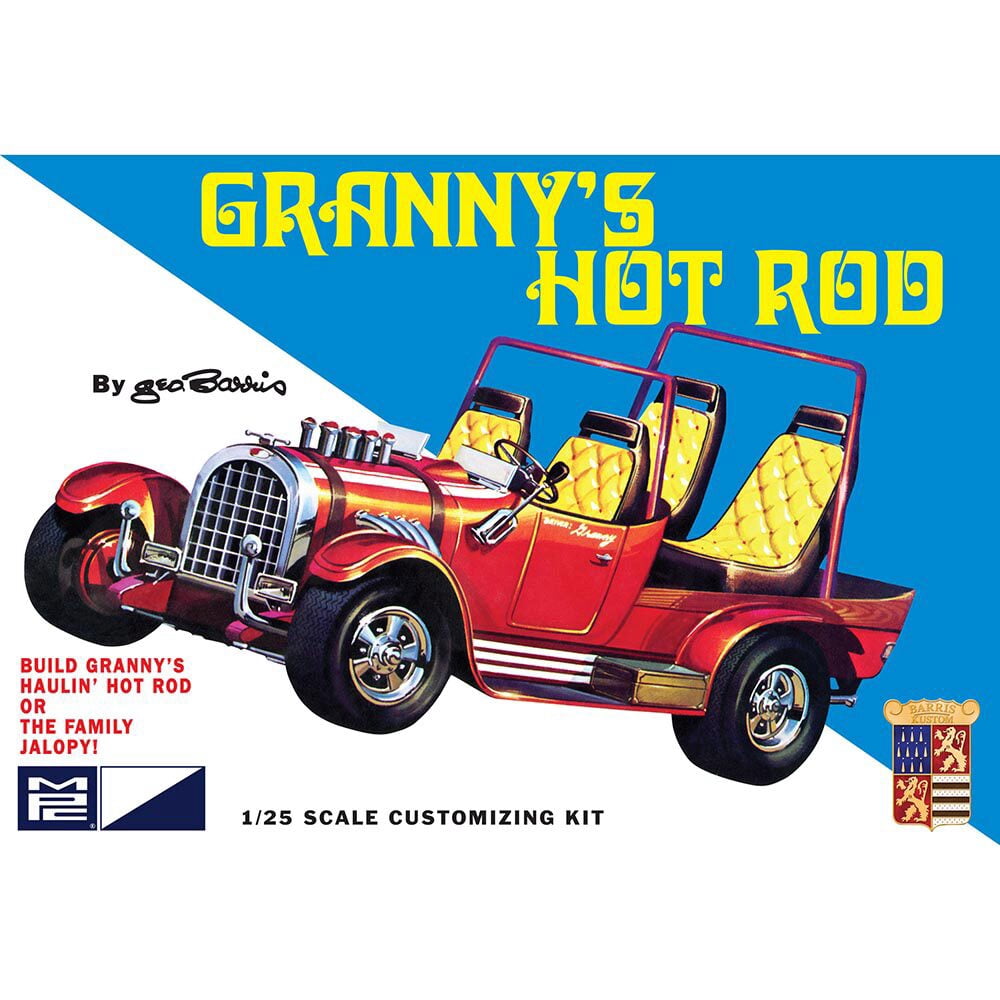MPC 988 1/25 Granny s Hot Rod George Barris Plastic Model Kit