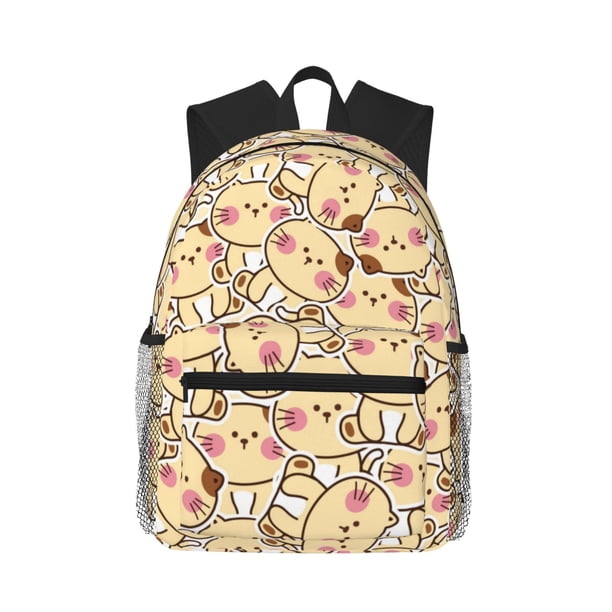Easygdp Cute Cats 4 Mochila Casual para Portátil, Mochila para Escuela, Viajes, Negocios