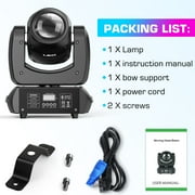 18 Prism LED Moving Head Light 120W DJ Lights Stage Lighting by DMX and Sound Activated Control Spotlight for Disco Party Wedding KTV Club Show,2pcs