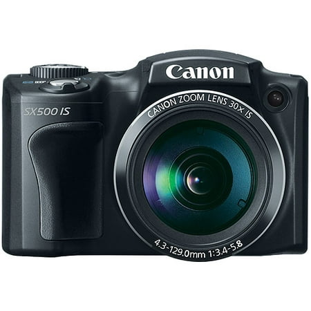 Canon PowerShot SX500 IS 16.0 MP Digital Camera with 30x Wide-Angle Optical Image Stabilized Zoom and 3.0-Inch LCD (Black) (OLD (Best Digital Camera With 30x Optical Zoom)