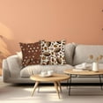 thumbnail image 3 of Hello Fall Football Down Throw Pillow Covers 18 X 18 Inch Autumn Maple Leaf Flowers Thanksgiving Decorations for Sofa Couch Set, 3 of 3