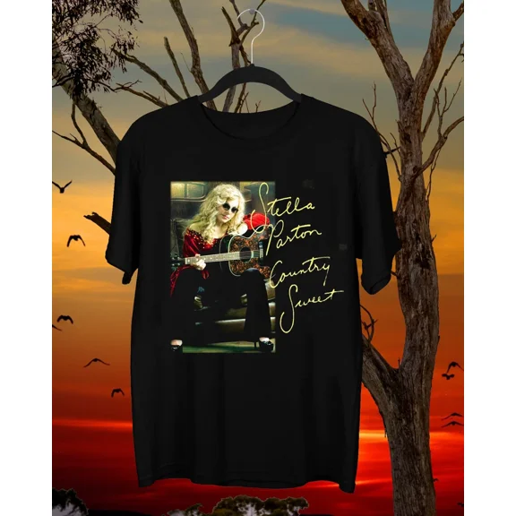 Reprint Rare Rare Stella Parton Singer Cotton Tee Gift For Fan All Size T-Shirt