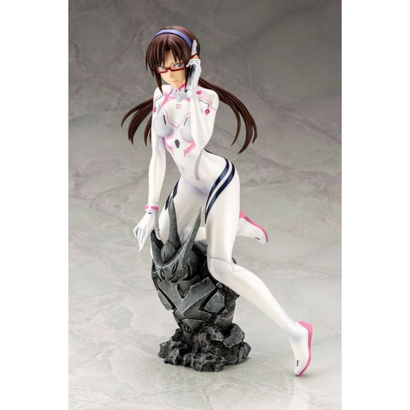 KOTOBUKIYA: Evangelion: 3.0 1.0 Thrice Upon a Time - Mari Makinami Illustrious White Plugsuit Ver. 1/6 Scale Figure